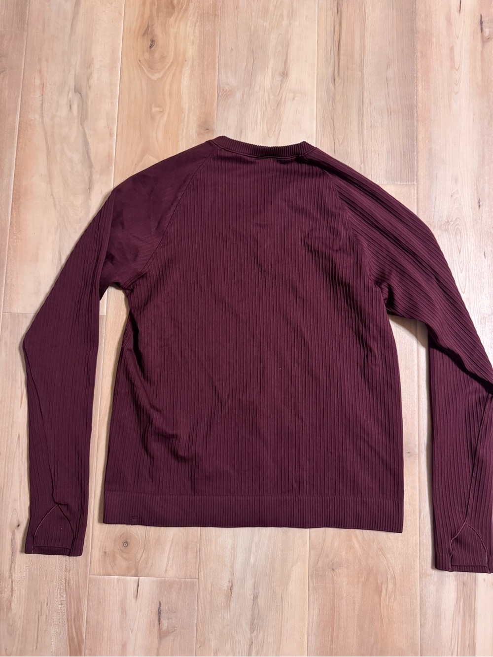 Lululemon Rest Less Pullover in Rib Garnet - Picture 7 of 11